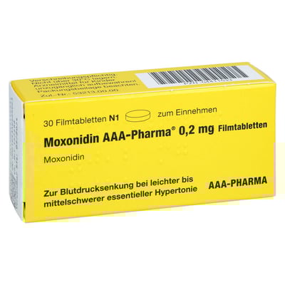 Moxonidin AAA-Pharma 0,2 mg