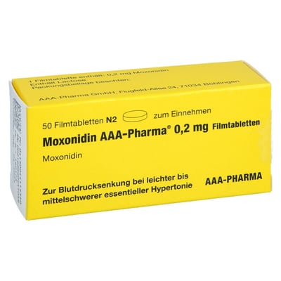 Moxonidin AAA-Pharma 0,2 mg