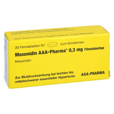 Moxonidin AAA-Pharma 0,3 mg