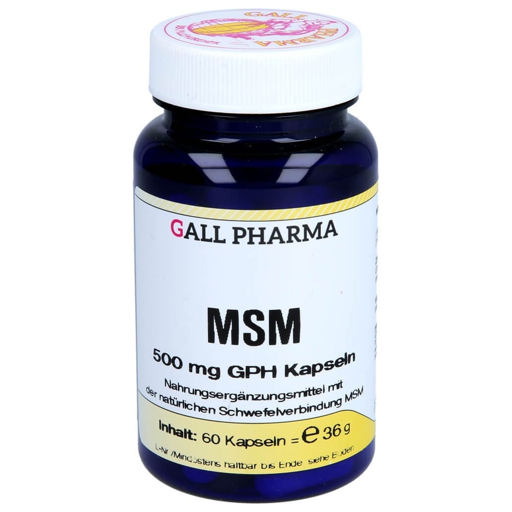 Msm 500 mg Gph Kapseln