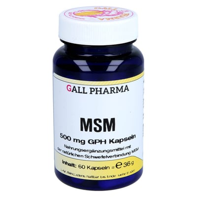 Msm 500 mg Gph Kapseln