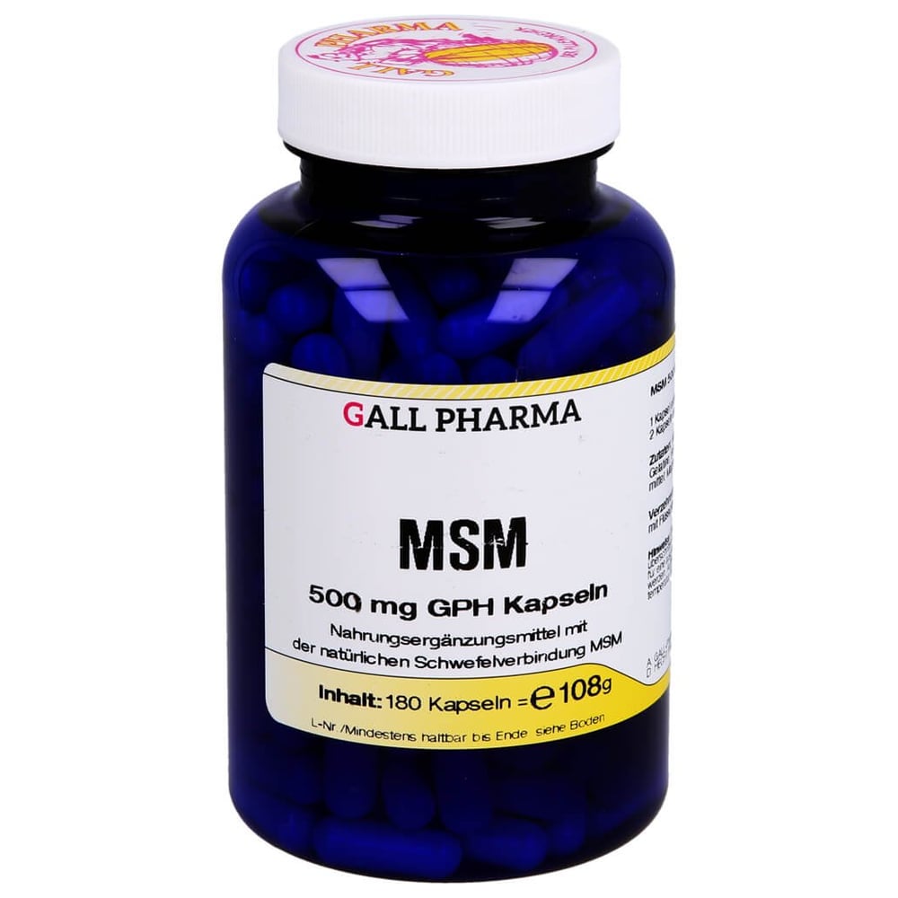 Msm 500 mg Gph Kapseln