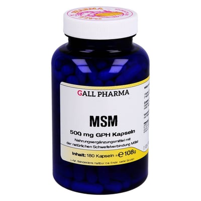 Msm 500 mg Gph Kapseln