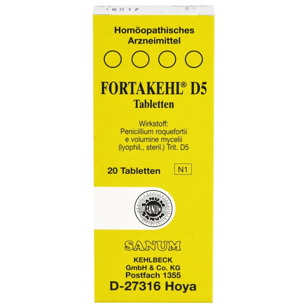 Fortakehl D 5 Tabletten