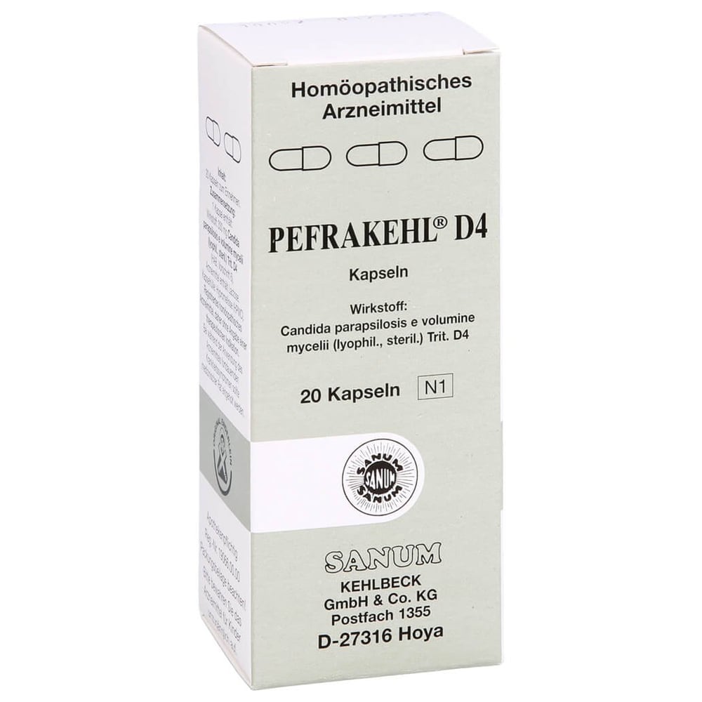 Pefrakehl D 4 Kapseln