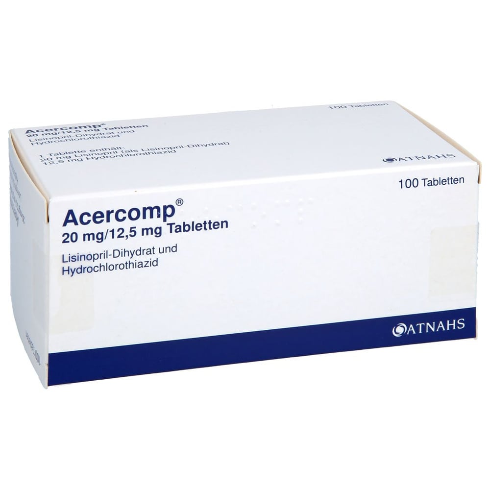 Acercomp 20 mg/12,5 mg