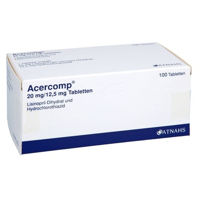 Acercomp 20 mg/12,5 mg