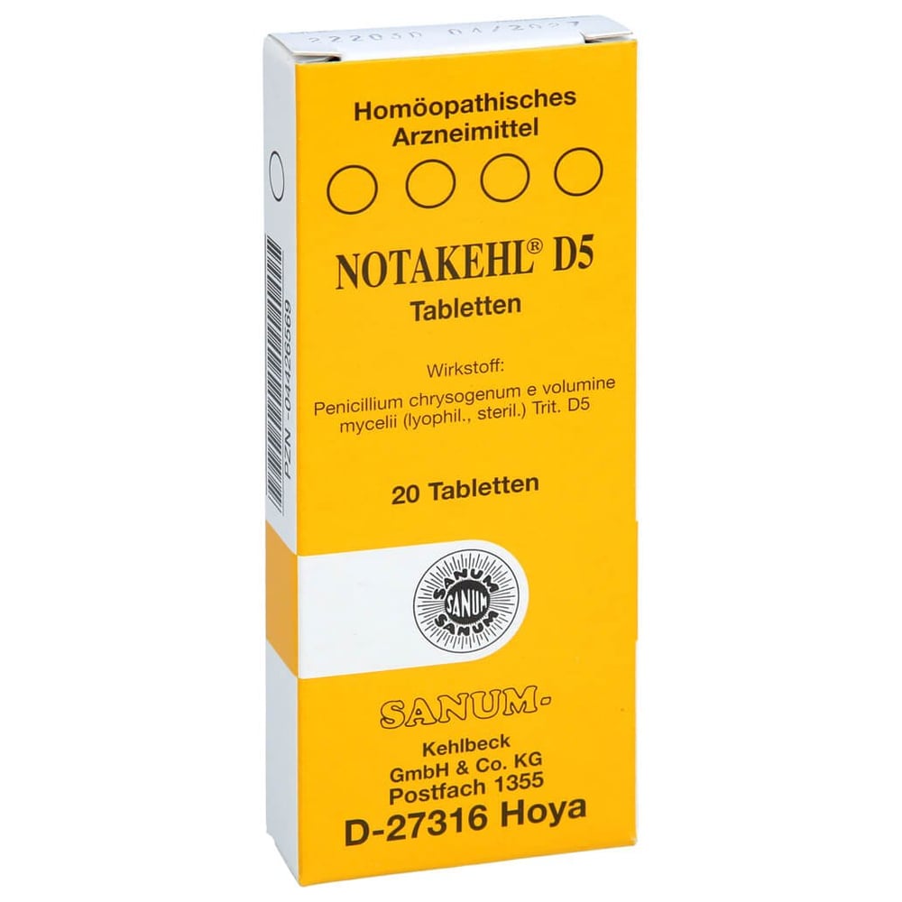Notakehl D 5 Tabletten