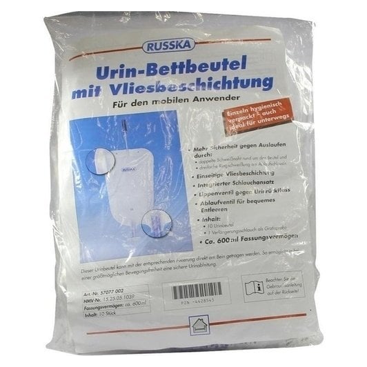 Beinbeutel 600 ml oval Lippenventil