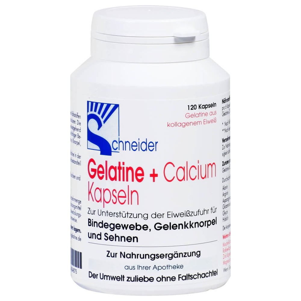 Gelatine+calcium Kapseln