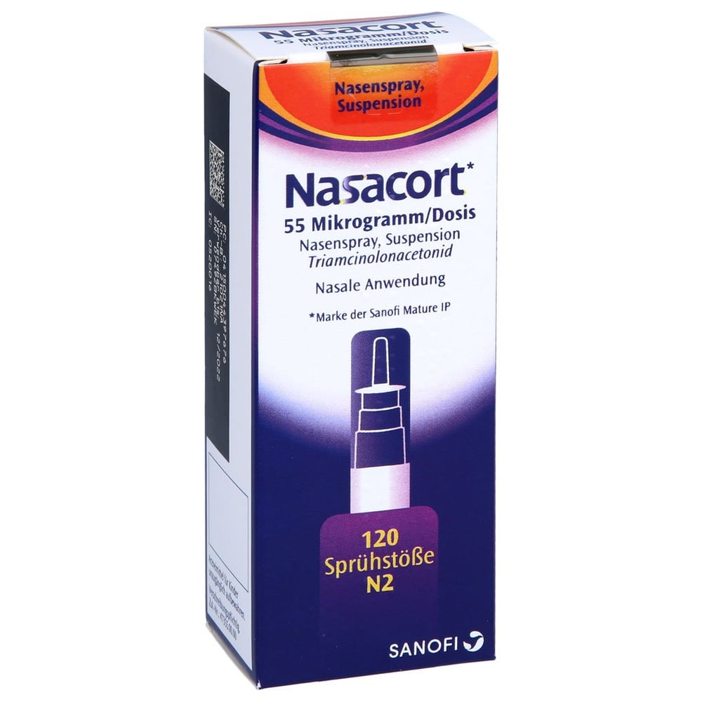 Nasacort 120 Spruehstoesse Nasenspray
