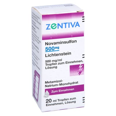 Novaminsulfon 500 mg Lichtenstein