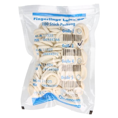 Fingerling Op Latex Gr.3 gerollt