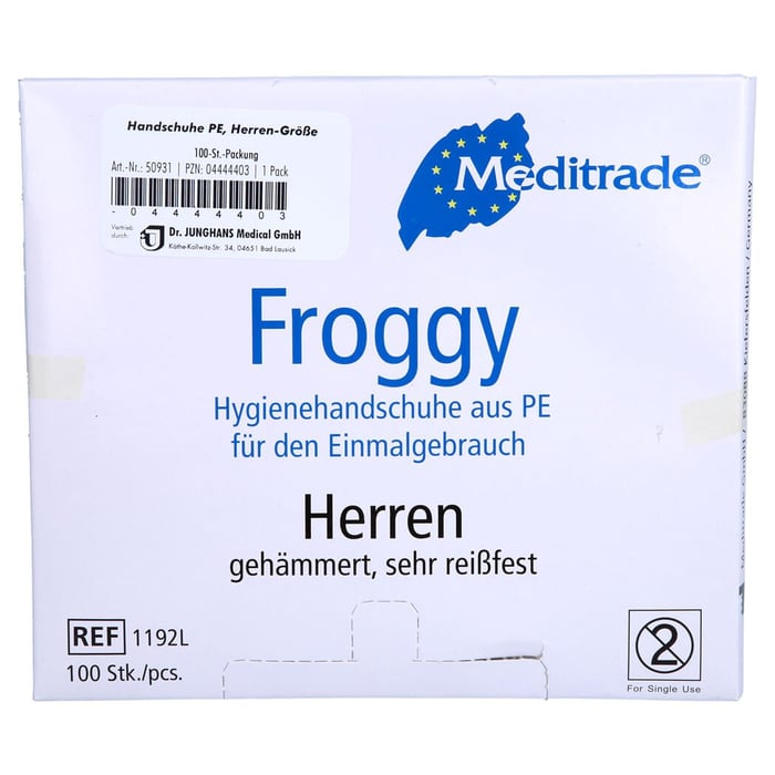 Handschuhe Einmal Polyethylen Herren