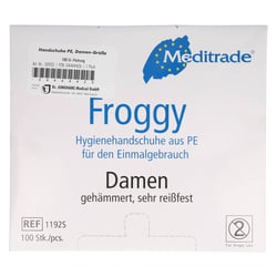 Handschuhe Einmal Polyethylen Damen