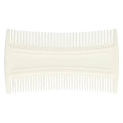 Nissenkamm Kunststoff weiß
