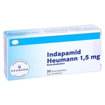 Indapamid Heumann 1,5 mg