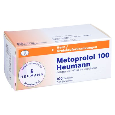 Metoprolol 100 Heumann