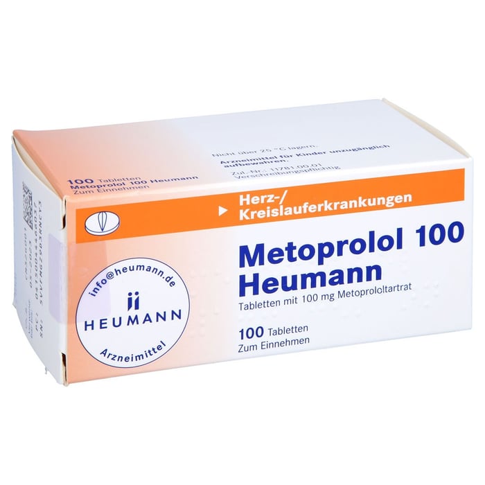 Metoprolol 100 Heumann