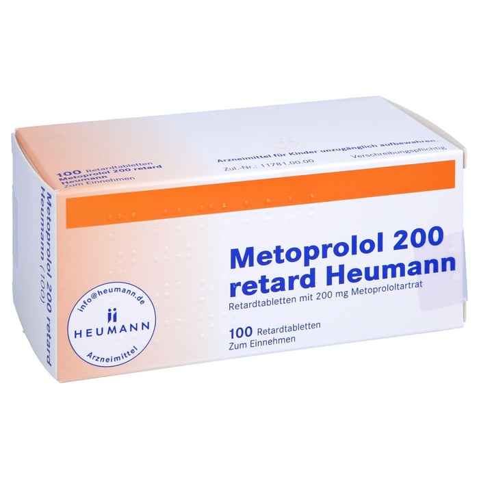 Metoprolol 200 retard Heumann