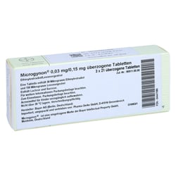 Microgynon 0,03 mg/0,15 mg
