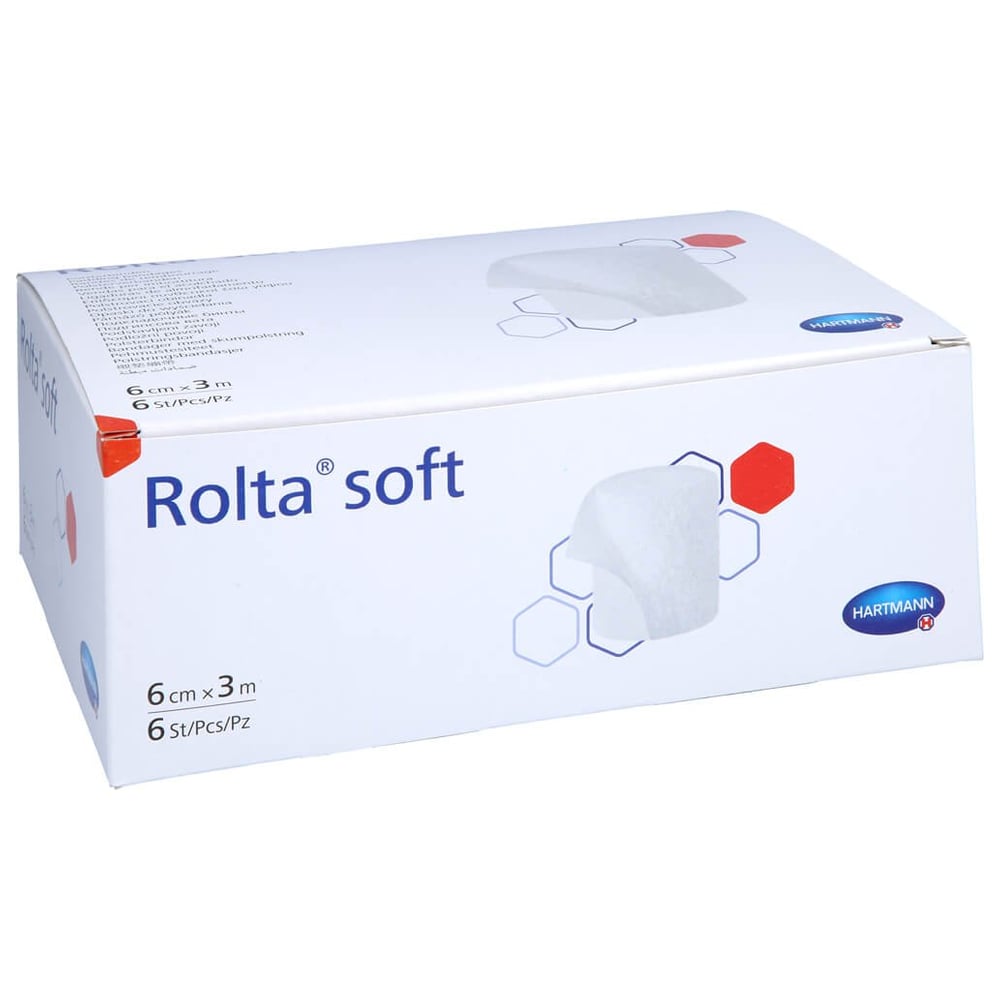 Rolta soft Synth.-Wattebinde 6 cmx3 m
