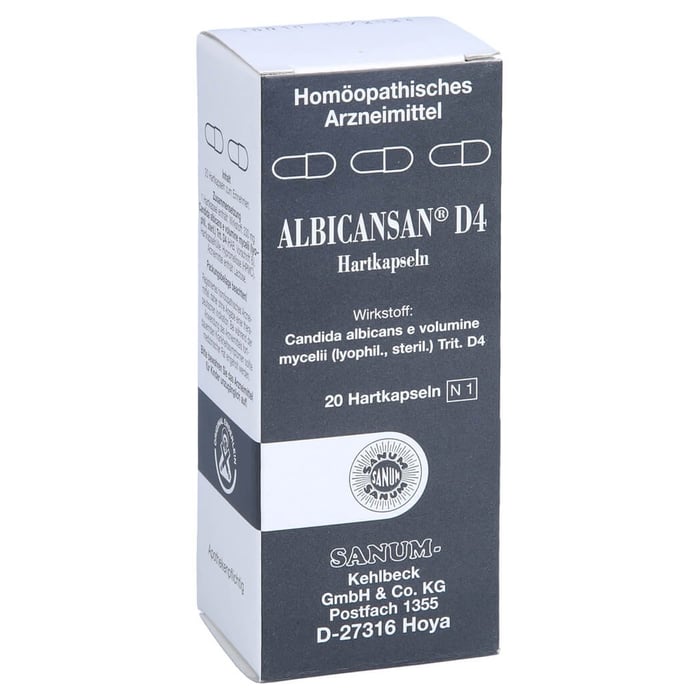 Albicansan D 4 Kapseln