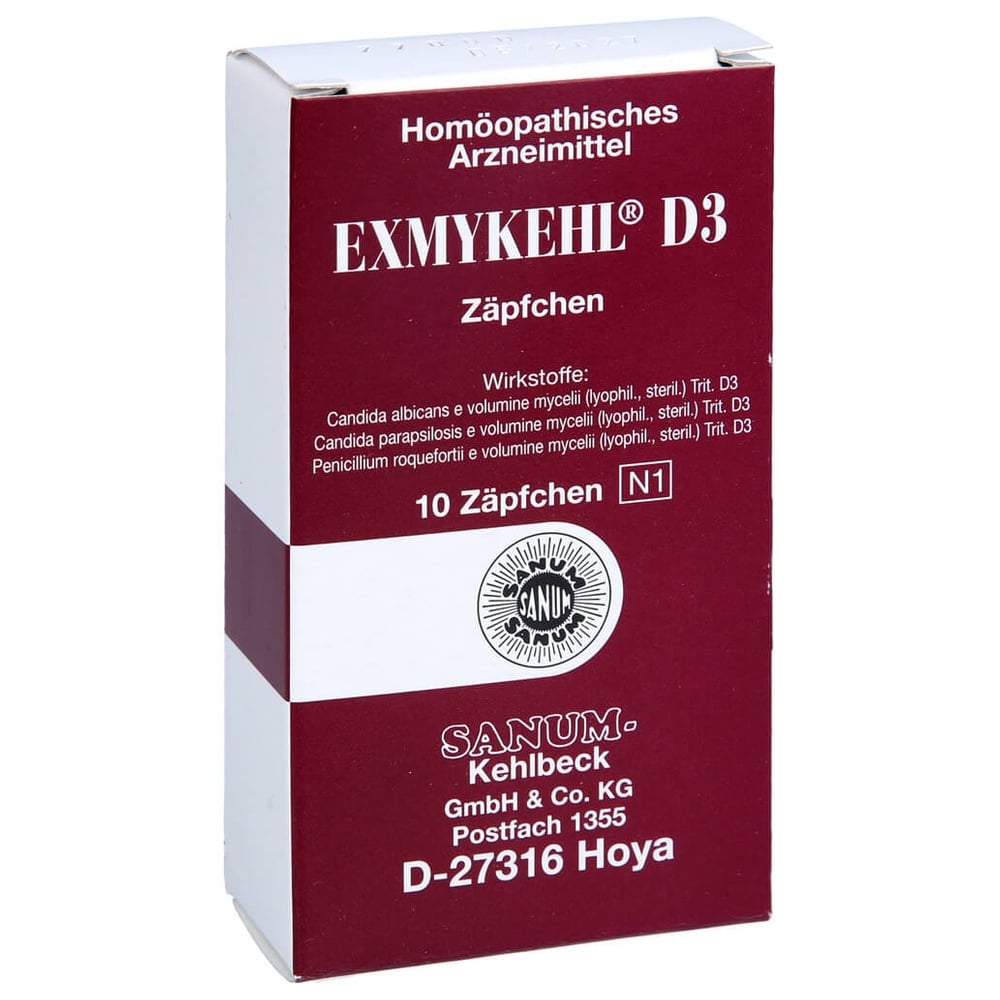 Exmykehl D 3 Zäpchen