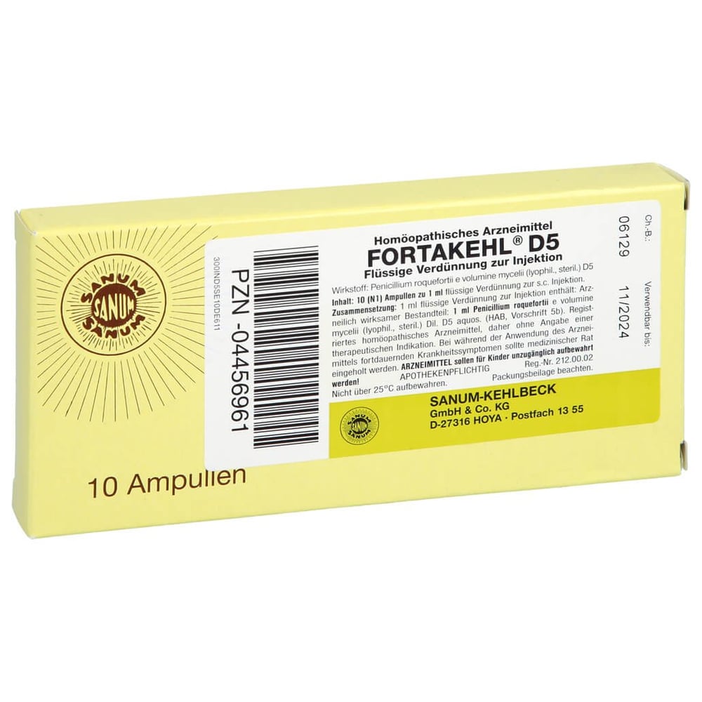 Fortakehl D 5 Ampullen