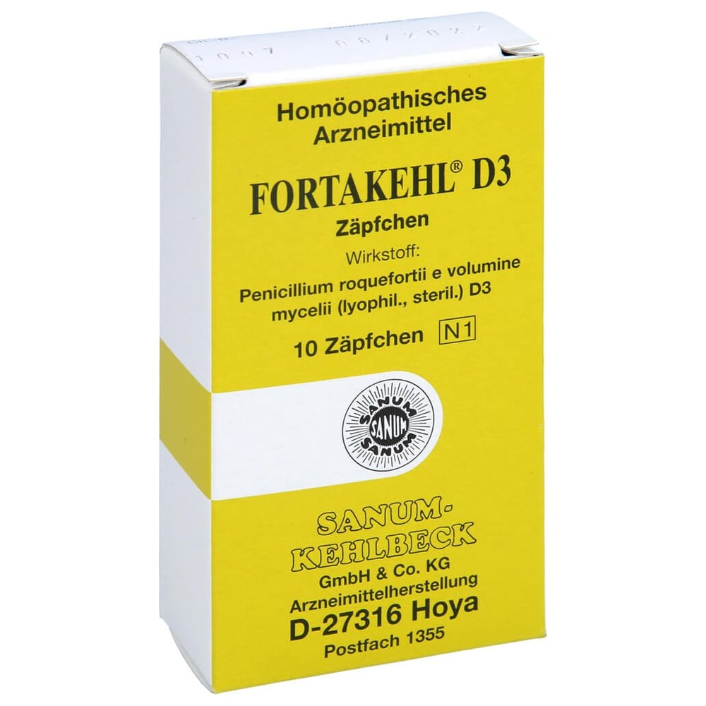 Fortakehl D 3 Zäpchen