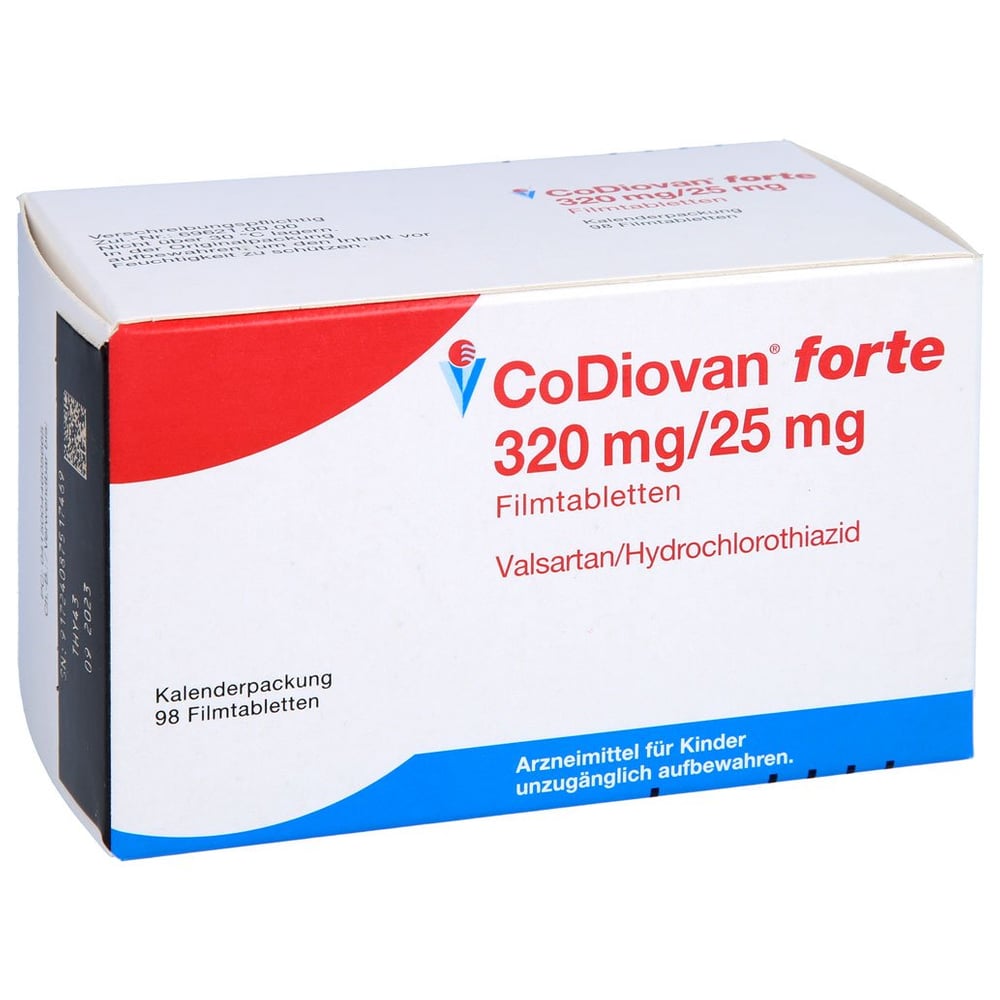 CoDiovan forte 320 mg/25 mg