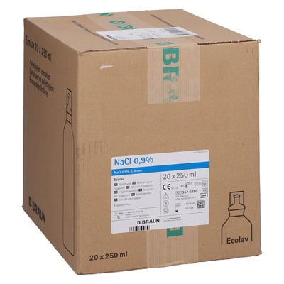 Kochsalzlösung 0.9% B.Braun Spüllsg. Ecolav