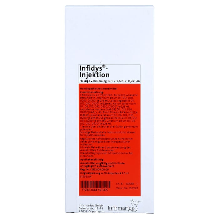 Infidys Injektion Ampullen
