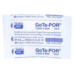 GOTA-POR Wundpflaster 5x7,2 cm steril