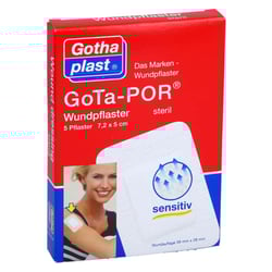 GOTA-POR Wundpflaster 5x7,2 cm steril