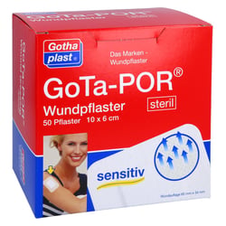 Gota-por Wundpflaster steril 60x100 mm