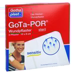 GOTA-POR Wundpflaster steril 80x100 mm