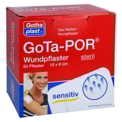 GOTA-POR Wundpflaster steril 80x100 mm