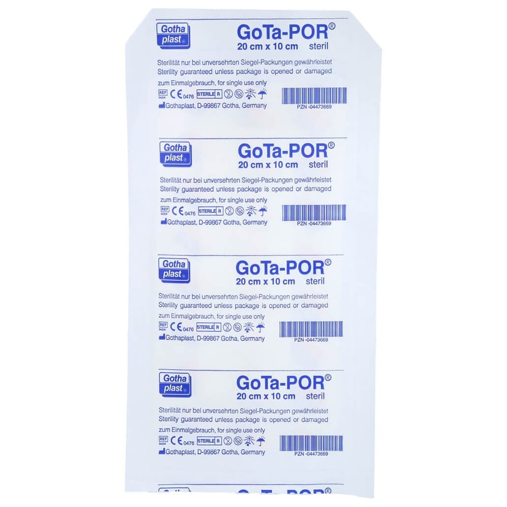 GOTA-POR Wundpflaster steril 100x200 mm