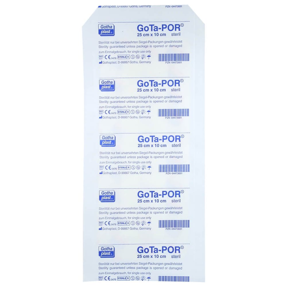 GOTA-POR Wundpflaster steril 100x250 mm
