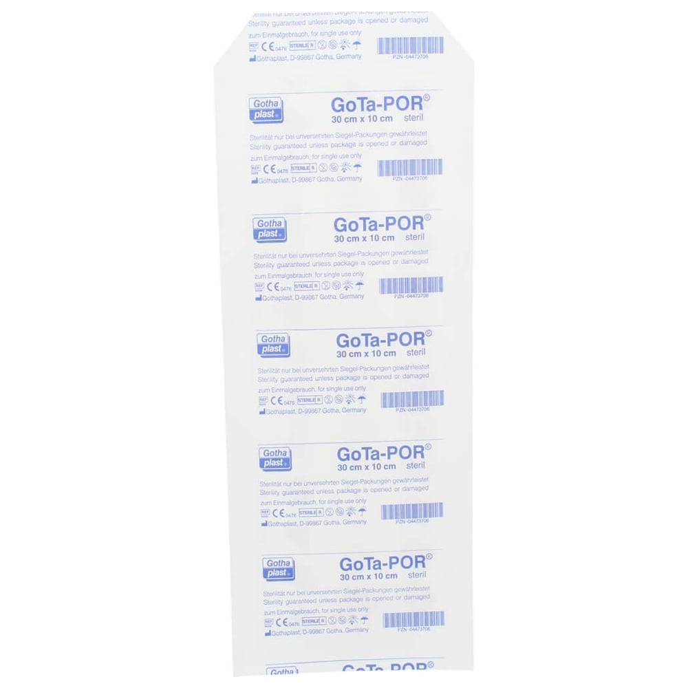 GOTA-POR Wundpflaster steril 100x300 mm