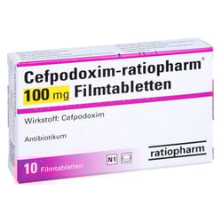 Cefpodoxim-ratiopharm 100 mg