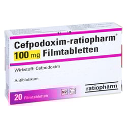 Cefpodoxim-ratiopharm 100 mg