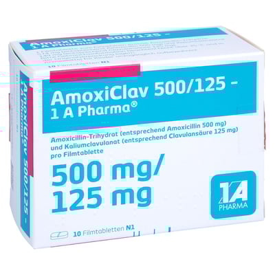 AmoxiClav 500/125-1A Pharma
