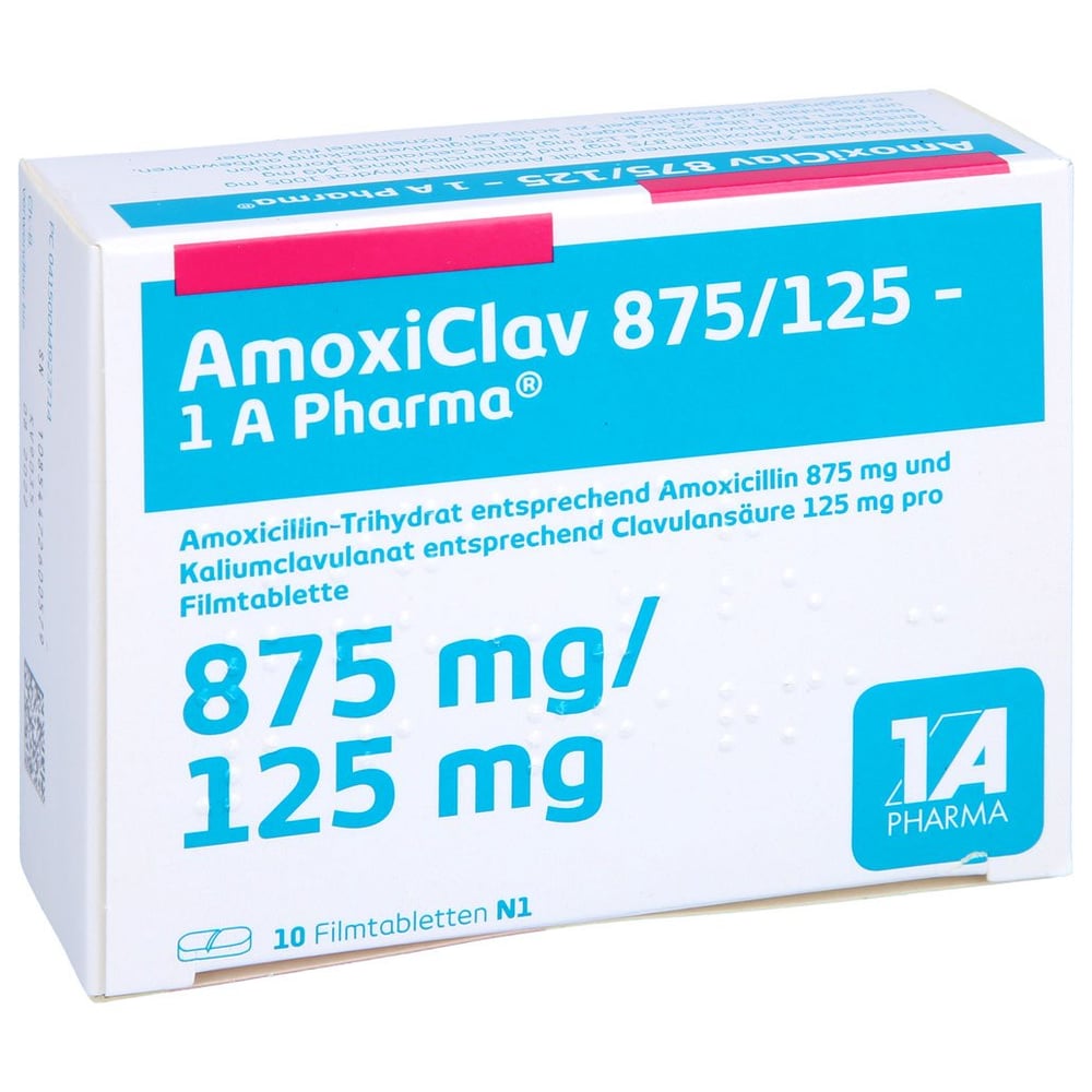 AmoxiClav 875/125-1A Pharma
