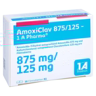 AmoxiClav 875/125-1A Pharma