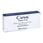 Capval Dragees 25 mg Produktbild 1
