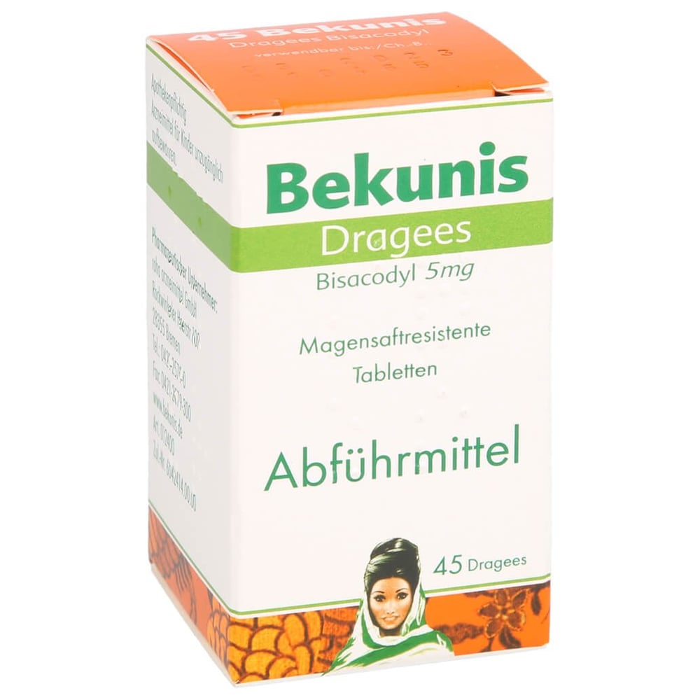 Bekunis Dragees Bisacodyl 5 mg