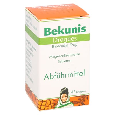 Bekunis Dragees Bisacodyl 5 mg