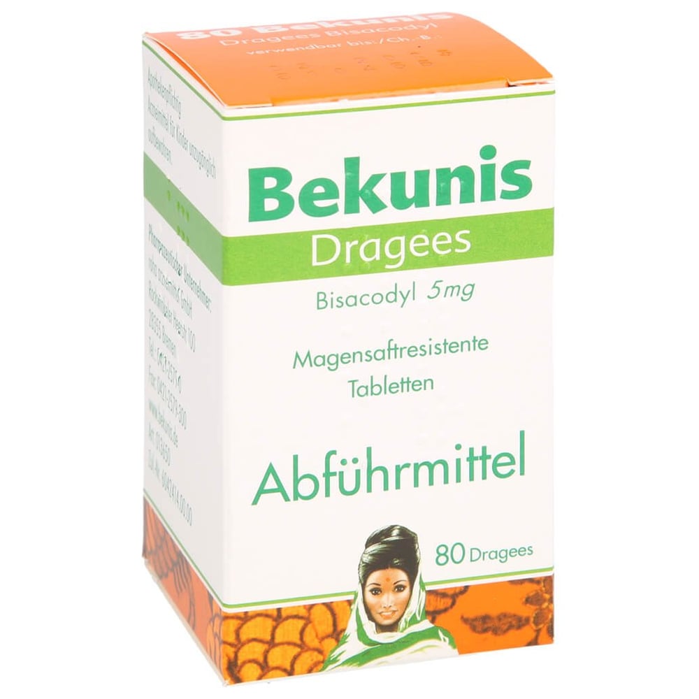 Bekunis Dragees Bisacodyl 5 mg